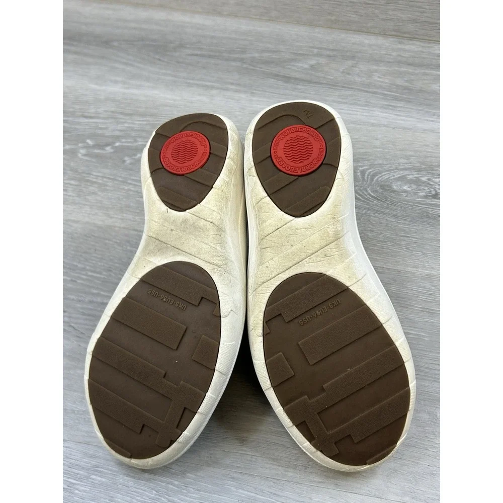 Fitflop Women's Sneakers Brown Fabric Orthopedic‎ Supportive Casual 5 Arch Shoes